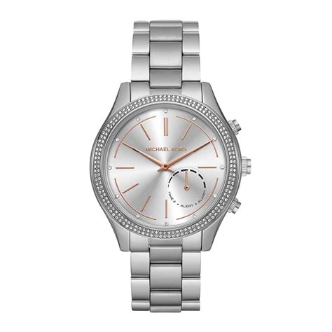 michael kors access slim runaway silber smartwatch|Michael Kors silver runway watch.